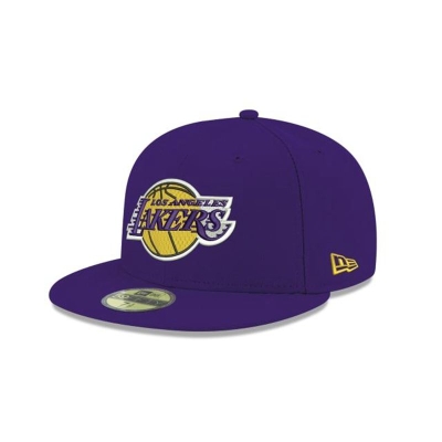 Sapca New Era Los Angeles Lakers NBA Team Color 59FIFTY Fitted - Violet